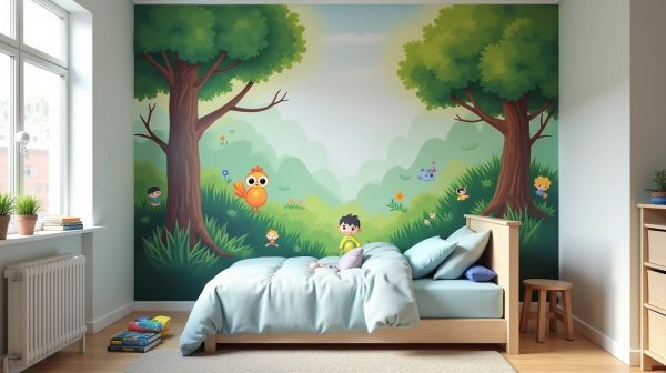 Des papiers peints uniques pour la chambre de votre garçon