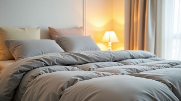 Maîtriser la couette lourde pour un sommeil profond et apaisant
